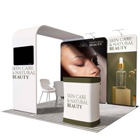 Profilé en aluminium modulaire 3*3m 10*10ft pour équipement de salon professionnel, stand d'exposition, boîte lumineuse, présentoir, stand d'exposition