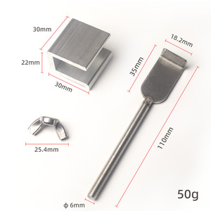 Tope de Puerta Metálico Yunbei Yb, Montaje en Suelo, Duradero, para Uso en Hogar y Oficina - Product Image 2
