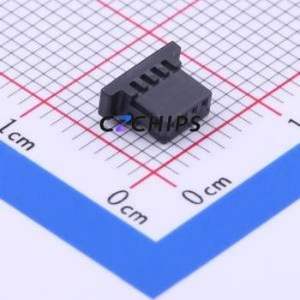 SHR-04V-BK-B(HF) Housing (Wire-to-Board / Wire-to-Wire) P=1mm Connector 1x4P 1mm SH 1 - Product Image 2
