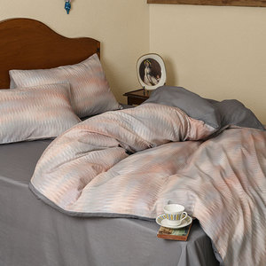 <strong>Fluffy</strong> <strong>Bedding</strong> Duvet Comforter Cover Set New Designer Cotton <strong>Double</strong> Sheer Bedcover Set <strong>Bedding</strong> - Product Image 4