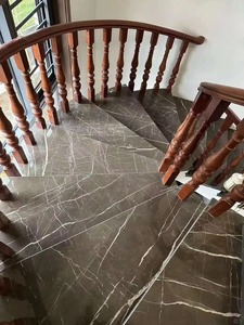 Revêtement de sol en marbre <span class=keywords><strong>mousse</strong></span> crème poli, écologique, en pierre naturelle pour appartement, salon, usage intérieur - Product Image 5