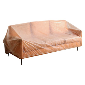Sofa Cover Dustproof Film Full Coverage Disposable Furniture Protector 2.4m x 5.2m For Indoor Use - Product Image 1