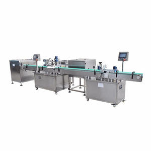 Machine de remplissage et de capsulage de réactif de flacon de tube sanguin de gouttes pour les yeux de petite bouteille de 10ml Machine d'étiquetage de ligne de remplissage d'huile essentielle - Product Image 6