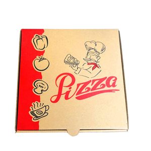 High Quality Restaurant Customized Size Pizza Box Eco Friendly Pizza Packaging Box
