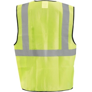 เสื้อกั๊กใส่ทำงานของผู้ชายปรับแต่งได้เครื่องแบบชุดทำงานสีนีออน - Product Image 2