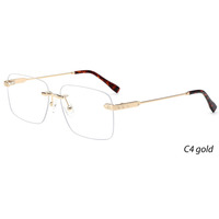 Gafas de Metal Modernas y a la Moda de FEROCE China, Monturas Ópticas de Vidrio, Nuevo Diseño