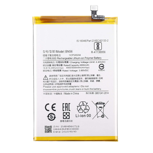 Batteria di Ricambio REAL CAP BN56 per Smartphone <span class=keywords><strong>Xiaomi</strong></span> <span class=keywords><strong>Redmi</strong></span> 9A <span class=keywords><strong>9C</strong></span> Mi POCO M2 Pro, Batterie Ricaricabili agli Ioni di Alta Qualità OEM - Product Image 1