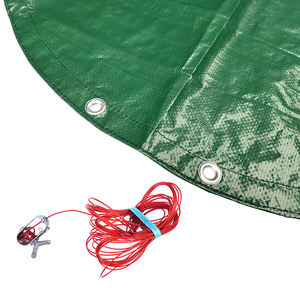 <span class=keywords><strong>Bâche</strong></span> durable de couverture de <span class=keywords><strong>piscine</strong></span> d'hiver PE et PVC forts avec la couverture protectrice de corde en acier pour des piscines au sol dans la saison d'hiver - Product Image 3