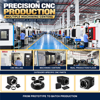 Boîtier et composants de couvercle arrière en aluminium usiné CNC pour caméra de vision industrielle OEM, pour l'inspection