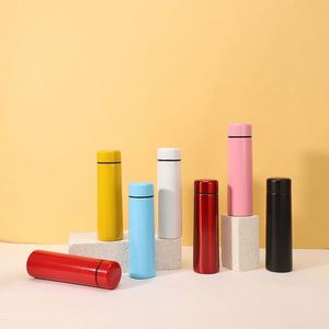 Mini Thermos Portable Double Wall Stainless Steel Insulated Hot Vacuum Flasks Sports Smart Water <b>Bottle</b> - Product Image 2