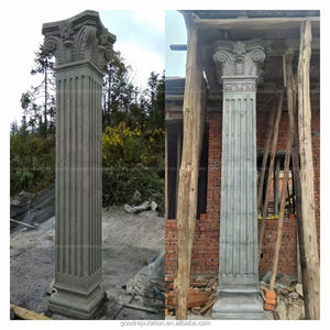 Nhà nhựa vật liệu xây dựng cổ điển bên ngoài xi măng bài khuôn xi măng Roman cột trang trí cột bê tông khuôn mẫu để bán - Product Image 6
