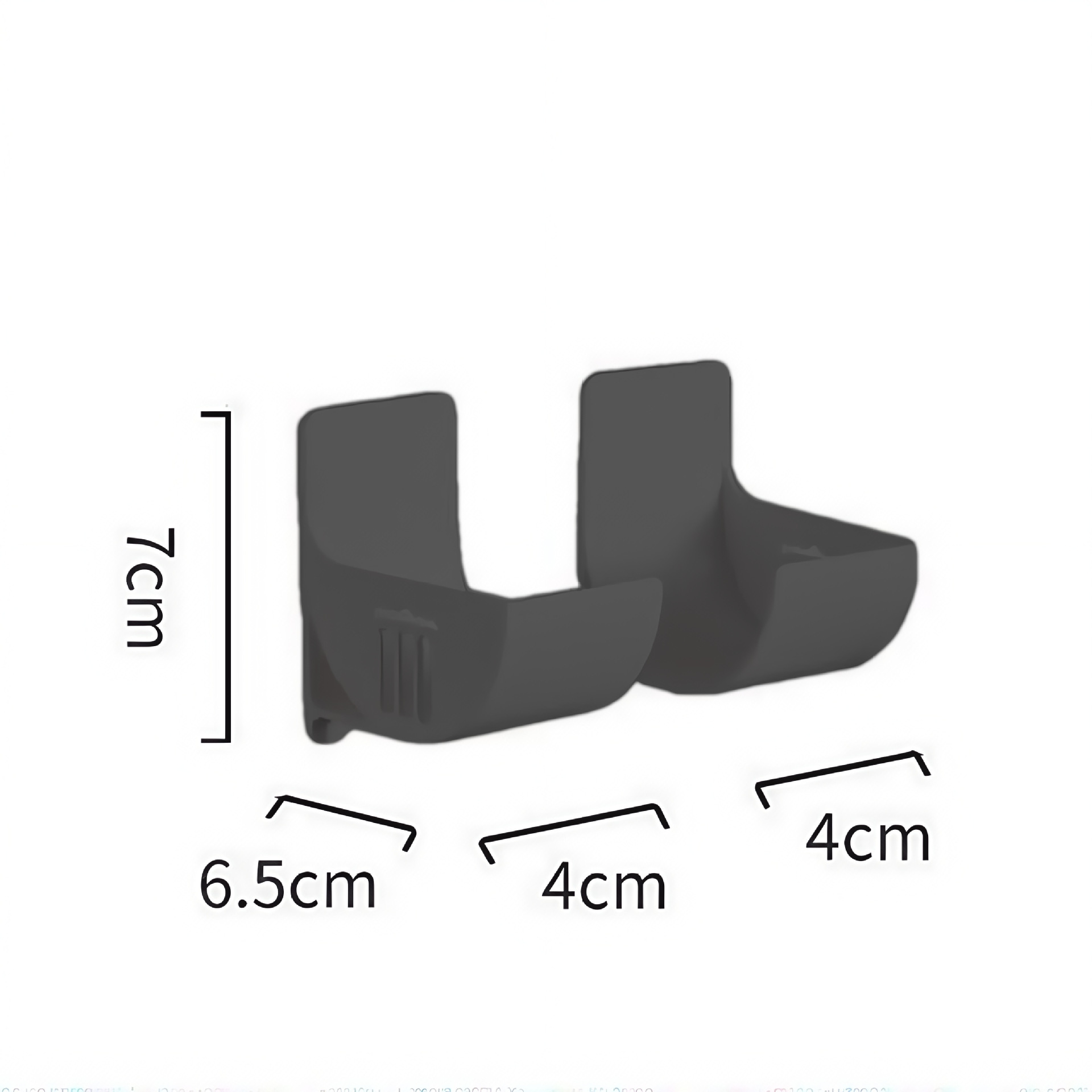 Black [2-pack] OPP