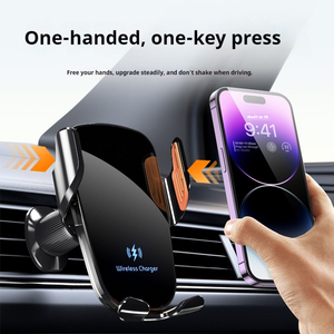 2025 mới không dây sạc điện thoại chuyển hướng chủ thông qua hoàn toàn tự động cảm ứng công nghệ màu đen - Product Image 3