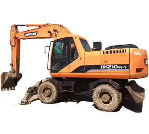 Suppliers Earth Moving Unique Construction Machinery Backhoe DH210W-7 Excavator Machines For Sale