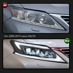 Faros delanteros para Lexus RX 2009-2015 Start up Animation DRL RX350 RX450 RX270 Conjunto completo de luces delanteras LED - Product Image 4