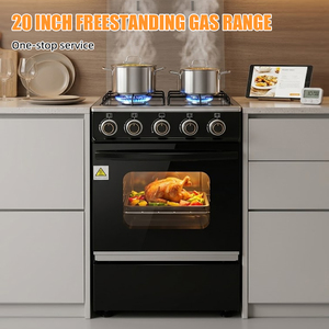 Nueva Llegada, Estufa de Gas Comercial Grande con Horno, 50*50*86cm, 7640W, 4 Quemadores, 220V, Electrodomésticos de Cocina - Product Image 2