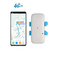 Pelacak GPS Kerah Hewan Peliharaan QP103 OEM Murah 4G IP67 Tahan Air Pelacakan Waktu Nyata LBS Smart Geo Fencing untuk Anjing Kucing