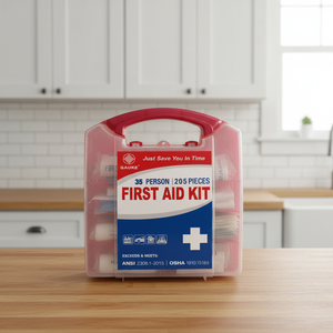 Kit de premiers <span class=keywords><strong>soins</strong></span> Portable en plastique, boîte vide, Logo personnalisé imprimé, médical, premiers <span class=keywords><strong>soins</strong></span>, 50 pièces - Product Image 1