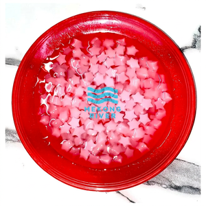 Nata de coco premium en formas especiales de flor, corazón y estrella para té de burbujas y postres, gelatina de coco masticable, proveedor OEM de Vietnam - Product Image 2