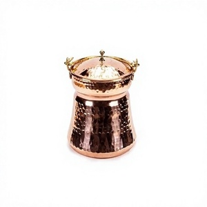 Latest Design Round Shape Chaffing <b>Dish</b> Customized Size Copper Hammered Food Chafing <b>Dish</b> By Home Arts - Product Image 1