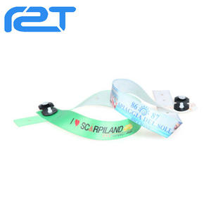Pulseras tejidas RFID impermeables para eventos 13,56 MHz <span class=keywords><strong>Classic</strong></span> <span class=keywords><strong>1K</strong></span> NFC 213 Pulseras de tela Pulseras - Product Image 4