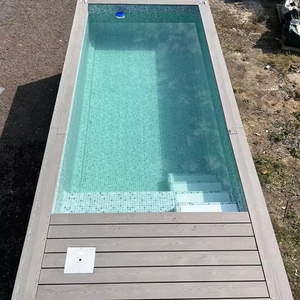 Piscine en fibre de verre pour le plaisir en famille, protection UV incluse pour une détente en plein air sûre et écologique - Product Image 5