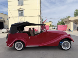 <span class=keywords><strong>Auto</strong></span> Elettrica Classica Vintage Rossa Personalizzata <span class=keywords><strong>per</strong></span> Matrimoni e Tour Turistici - Product Image 5