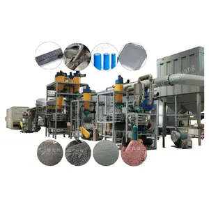 Physical Dry Method Lithium Ion Battery Crushing Machine and Recycling Equipment