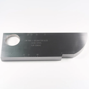 Xtester-NDT IW-Type 1บล็อกทดสอบเหล็ก1018บล็อกสำหรับเครื่องตรวจจับข้อบกพร่องแบบอัลตราโซนิคตามมาตรฐาน ASTM E164 009 - Product Image 2