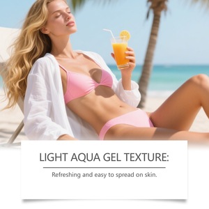 Viareline Hyaluron Soft Tan - Crème Gel Aquatique Ultra Légère avec Acide Hyaluronique pour la Plage, Hommes et Femmes, Réparation Cutanée - Product Image 2