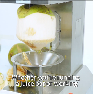 Machine à peler les noix de coco électriques automatique commerciale verte pour jeunes coques, modèle chinois - Product Image 4