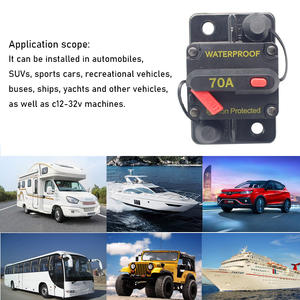 <span class=keywords><strong>Disjoncteur</strong></span> de protection contre les surcharges 50A 80A 100A 120A 125A 135A 150A 175A <span class=keywords><strong>12V</strong></span> 48V pour voitures automobiles marines étanche à réinitialisation - Product Image 6