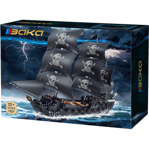 BaKa 33305 Serie Perla Negra, 3839 Piezas, Bloques de Construcción de Plástico ABS, Modelo de Barco Pirata Corsair, Juego de Juguetes Creativos, Regalos de Navidad - Product Image 6
