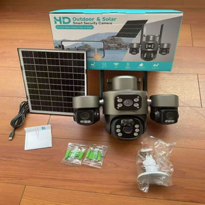 V380 Solar 4-Linsen-Bewegungserkennung Automatische Verfolgung PTZ Vollfarbige Nachtsicht Zwei-Wege-Audio Netzwerk-Sicherheitskamera - Product Image 6