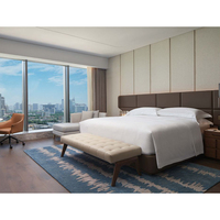 Ensembles de meubles de chambre d'hôtel sur mesure, lits personnalisés pour chambres d'hôtes, mobilier panneauté pour chambres d'hôtes, ensembles de meubles de chambre d'hôtel pour appartements