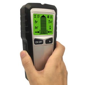 TH430 détecteur de métaux numérique détecteur de bois fils de câble traqueur de profondeur goujons scanner <span class=keywords><strong>mural</strong></span> détecteur de mur détecteur de fil tout neuf - Product Image 2