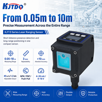 Sensor Jarak Laser KJT-D untuk Pabrik Baja Metalurgi Kondisi Kerja Suhu Tinggi
