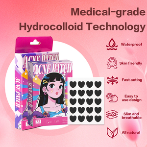 Cerotti Idrocolloidali a Forma di Cuore per Acne, Adesivi Ultra-Sottili Invisibili per la Cura Quotidiana dell'Acne e la Prevenzione delle Cicatrici - Product Image 3