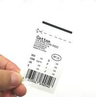 Étiquette RFID en tissu nylon pour vêtements, étiquette de vêtement, 860-960 MHz, étiquettes RFID UHF
