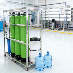 Sistema de Prefiltración a Pequeña Escala de 0.5 TPH para Invernaderos con Certificación CE, Configuración Completa de 3 Tanques - Product Image 4