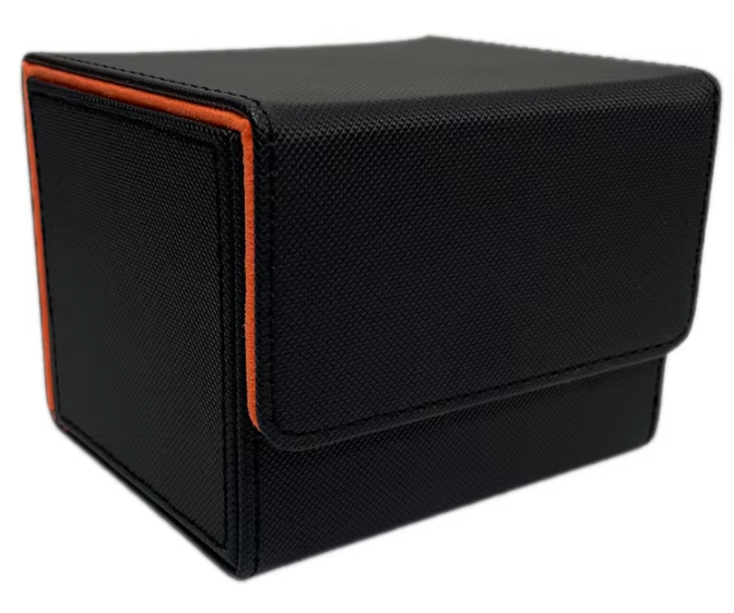 style horizontal 140 carreaux noir et orange