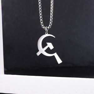 <span class=keywords><strong>Collier</strong></span> en acier titane pour homme, <span class=keywords><strong>collier</strong></span> en acier inoxydable avec motif de cœur de carte de poker, bijoux tendance, chaîne à maillons décontractée style hip-hop - Product Image 4