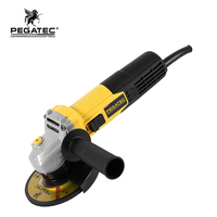 Meuleuse d'angle électrique industrielle filaire avec interrupteur à gâchette puissant de 800 W et disque de meulage inclus