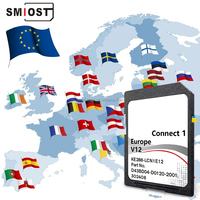 Pour SMIOST personnalisé CID Android 2020 Navigation GPS carte 8GB SD pour Nissan Armada Qashqai Connect 1 V12 matière plastique