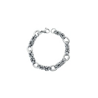 Bracelet unisexe tendance et artistique en fer, résistant à la décoloration, style vintage, pour hommes, best-seller transfrontalier de Foshan