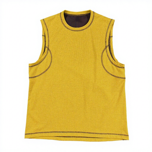 Débardeur de sport tricoté Mamba Mentality bicolore avec coutures surjeteées, anti-boulochage, séchage rapide, double face - Product Image 1