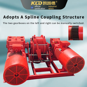 שני ינקן חשמלי במהירות עם מנוע הפחתת מתג חופשי יחד עם תוף חריץ חבלים מנוע <span class=keywords><strong>winch</strong></span> - Product Image 4