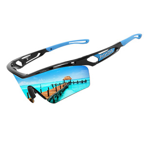 Polarized Cycling Sunglasses Square Frame Unisex Outdoor Sports <b>Glasses</b> For Riding And <b>Driving</b> - Product Image 3