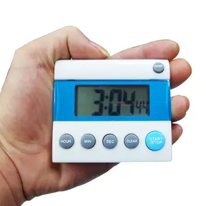 Home Kitchen Large LCD Electronic 24 Hours Countdown Programmable Digital Timer