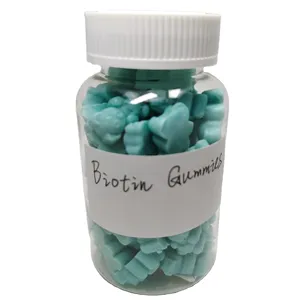 Hair Growth Biotin Hair Vitamin Gummy GMP Approved Health Bear Gummies